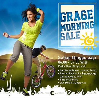  Grage Morning Sale at Grage Mall Cirebon February 2018