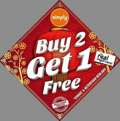  Buy 2 Get 1 Free at Simply February 2018