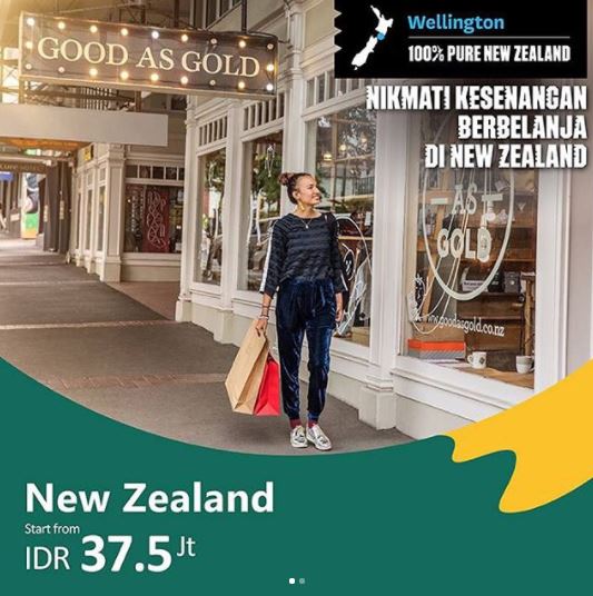  Tour New Zealand Package at Bayu Buana Travel February 2018