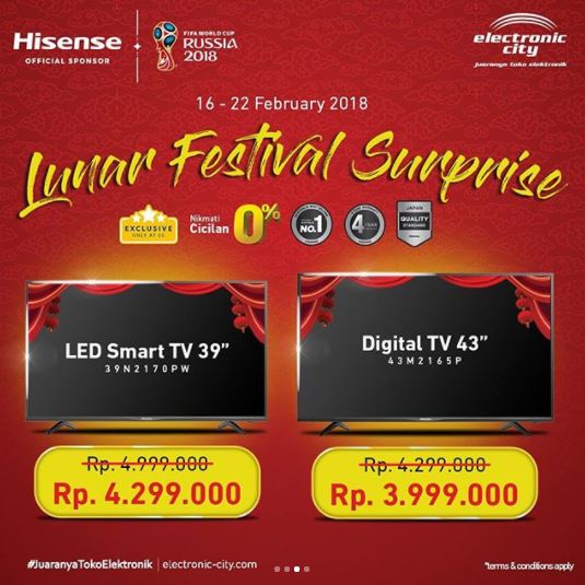  Promo Lunar Festival Surprise at Electronic City February 2018