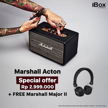  Free Marshall Major II from iBox February 2018