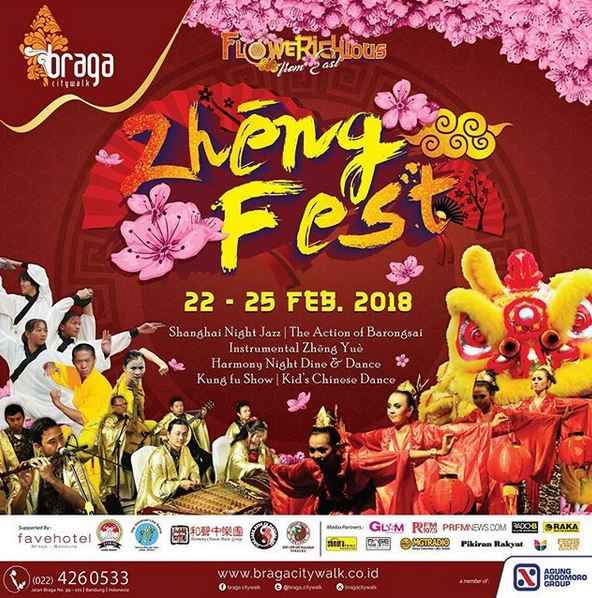  Acara Zheng Fest di Braga Citywalk Februari 2018