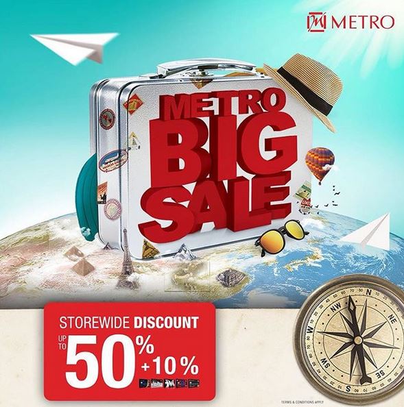  Discount Up to 50% at Metro Department Store February 2018