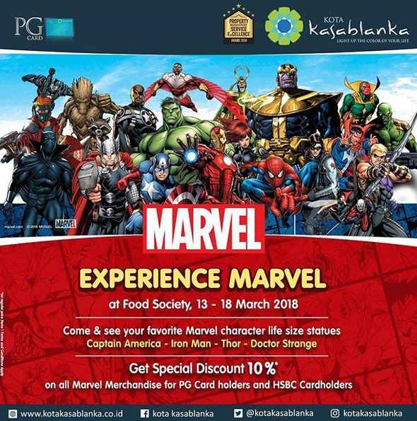  Experience Marvel at Kota Kasablanka March 2018