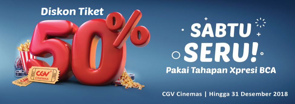  Discount 50% at CGV March 2018