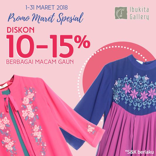  Promo Maret Special di Ibukita Gallery Maret 2018
