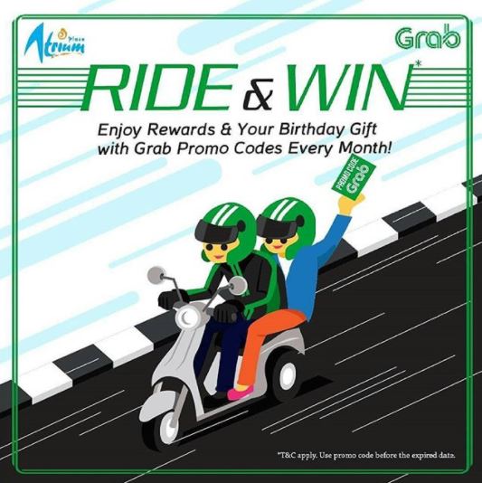  Ride & Win at Plaza Atrium March 2018