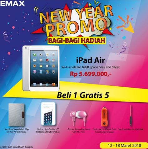  Promotion Buy 1 Free 5 from Emax March 2018