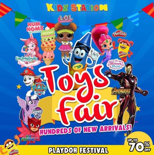  Toys Fair in Kidz Station March 2018