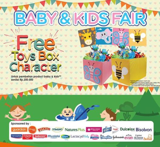  Baby & Kids Fair di Guardian Maret 2018