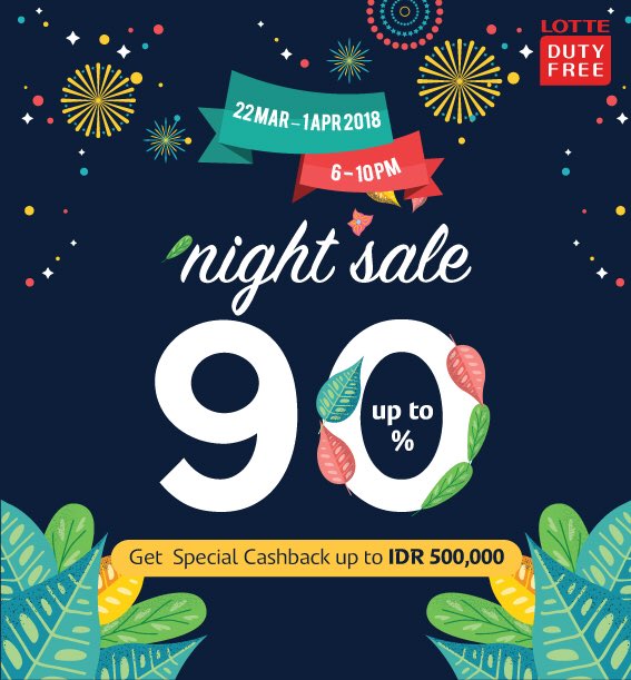  Discount Up to 30% from Lotte Duty Free March 2018