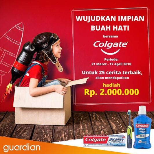  Story Writing Competition with Colgate from Guardian March 2018