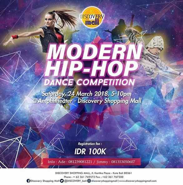  Modern HIP-HOP Dance Competition at Discovery Shopping Mall March 2018
