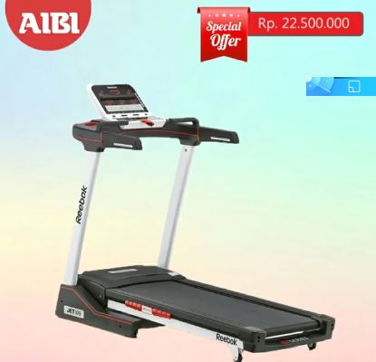 Harga Spesial Treadmill M1 Hanya dengan Rp. Rp20,184,000 dari AIBI April 2018