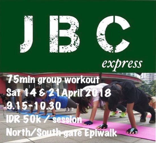  JBC Express di Epiwalk Mall April 2018