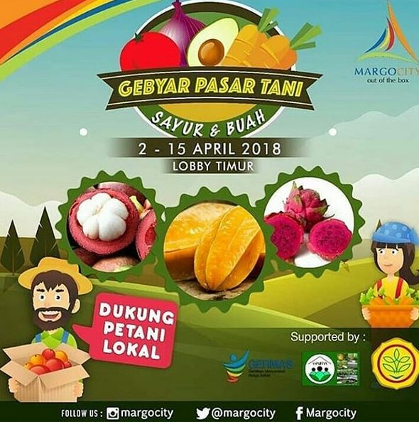  Event "Gebyar Pasar Tani" at Margo City April 2018