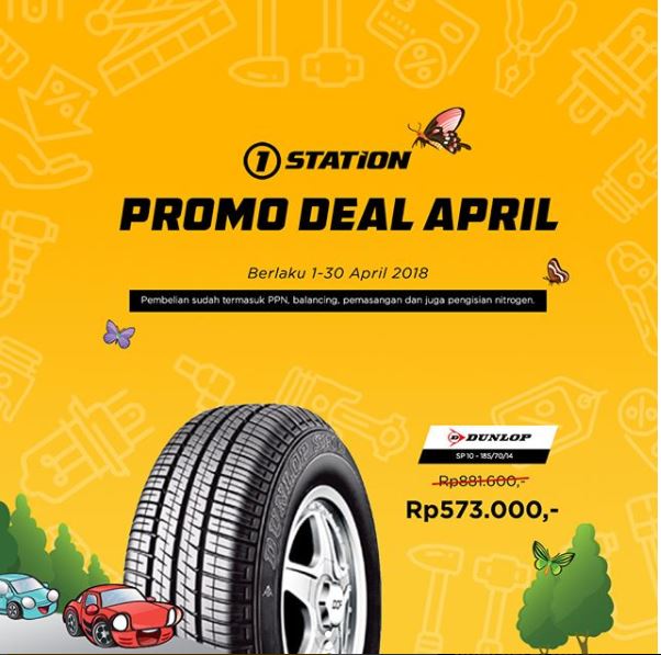  Special Price Rp 573.000 at 1Station April 2018