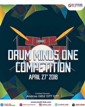  Drum Minus One Competition at E-Walk April 2018