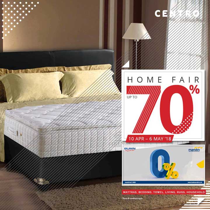  Discount Up to 70% from Centro Dept Store April 2018