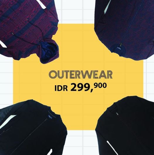  Promo Outerwear Hanya Rp 299.900 di Manzone April 2018