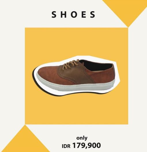  Promo Shoes Rp 179.900 in Manzone April 2018
