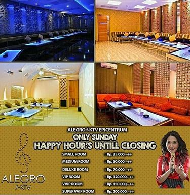  Happy Hour's Promotion at Alegro FKTV April 2018