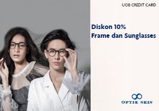  Discount 10% at Optik Seis April 2018