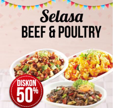  Promo  Beef & Poultry at Rice Bowl April 2018