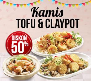  Tofu & Claypot Promotion at Rice Bowl April 2018