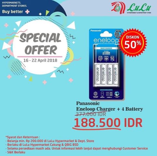  Special Price Rp 188.500 at Lulu Hypermarket April 2018