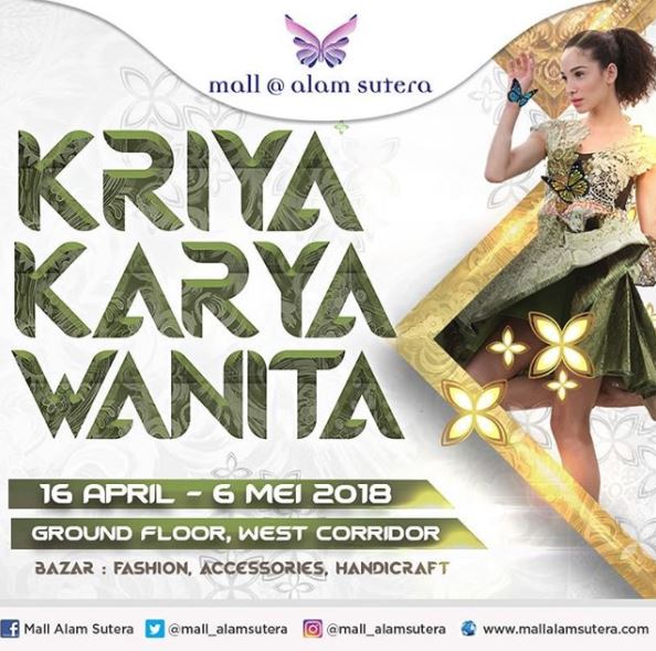  Kriya Karya Wanita at Mall @ Alam Sutera April 2018