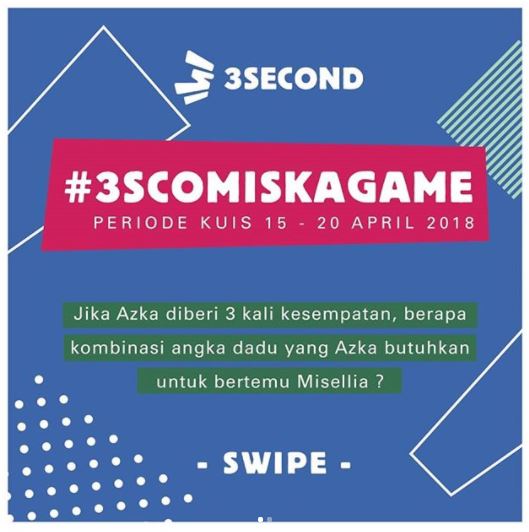  Game Event # 3SCOMiskaGame in 3 Second April 2018
