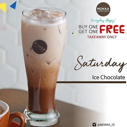  Promo Ice Chocolate di Mokka Coffee Cabana April 2018