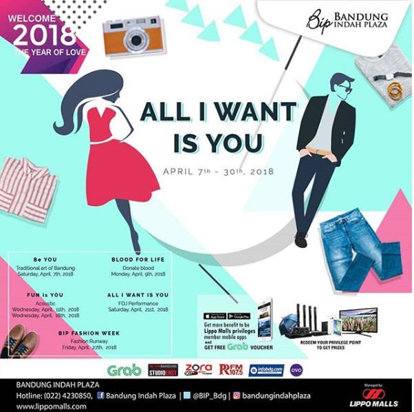  Fashion Week in Bandung Indah Plaza April 2018