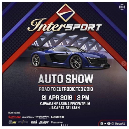  Auto Show di Epiwalk Mall April 2018