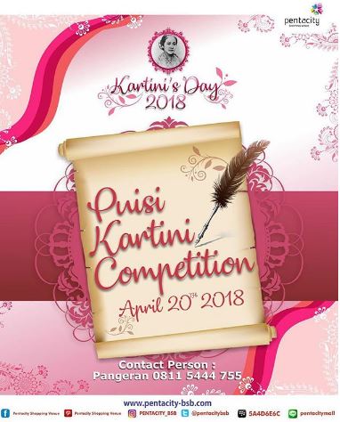  Puisi Kartini Competition di Pentacity Mall April 2018