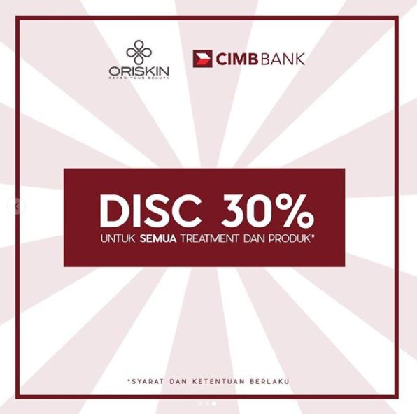  Discount 30% from Oriskin April 2018