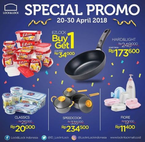  Special Promo from Lock & Lock April 2018