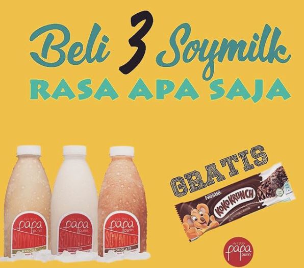  Buy 3 Get 1 Free from Papa Purin April 2018