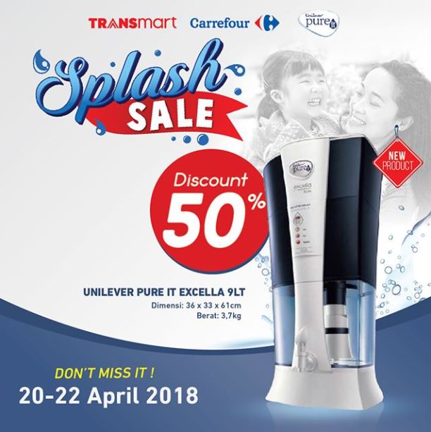  Diskon 50% dari Transmart Carrefour April 2018