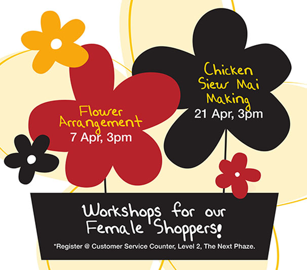 Chicken Siew Mai Making Workshop at Heartland Mall April 2018