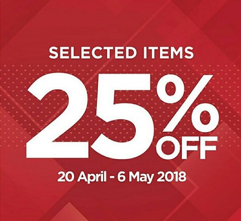 Discount 25% from Wakai April 2018