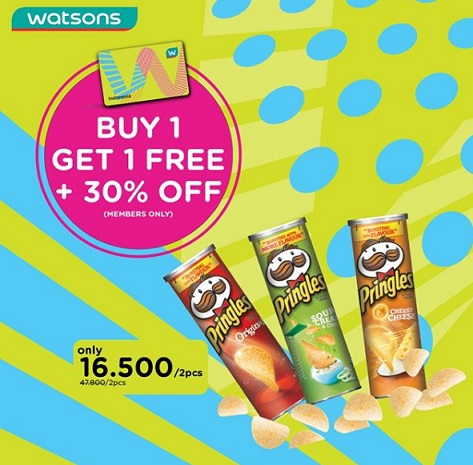  Buy 1 Get 1 Free from Watsons April 2018