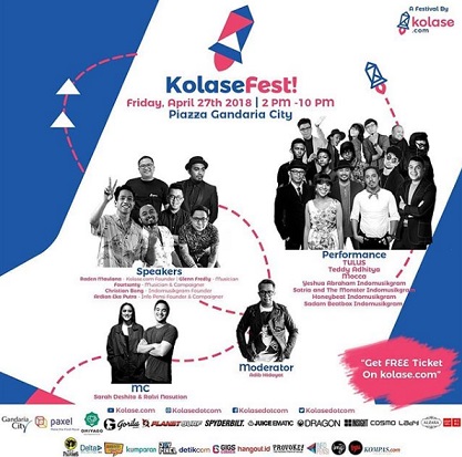  Kolase Fest at Gandaria City April 2018