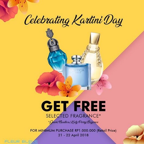  Free Fragrance Fleur Blue at Matahari Department Store CSB Mall April 2018