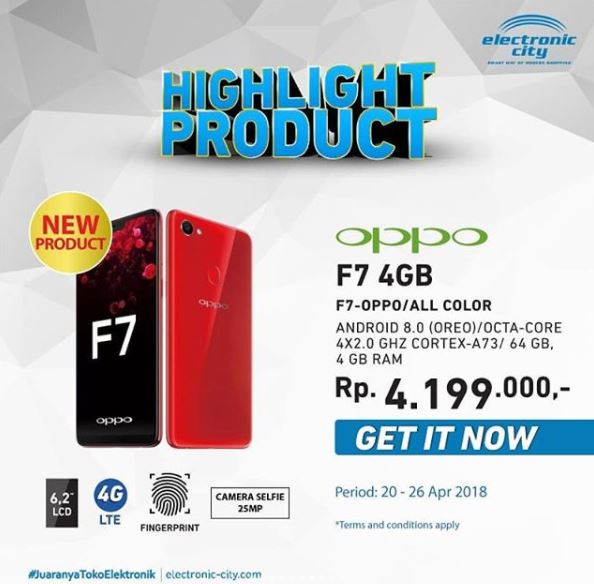  Oppo F7 Promotion at Electronic City April 2018