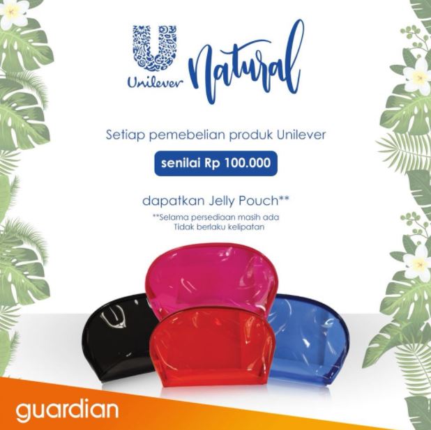  Free Jelly Pouch at Guardian April 2018