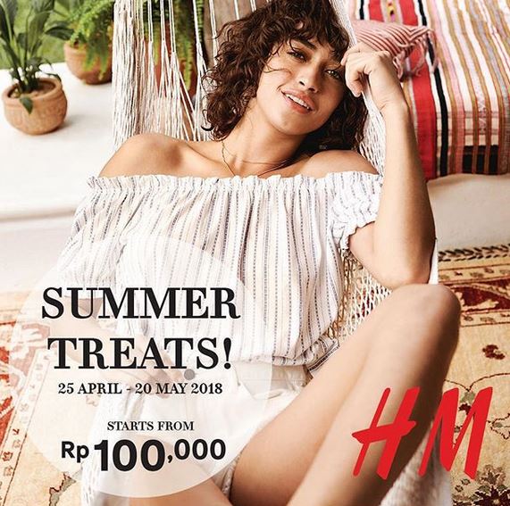  Summer Treats Rp 100.000 di H&M Mei 2018