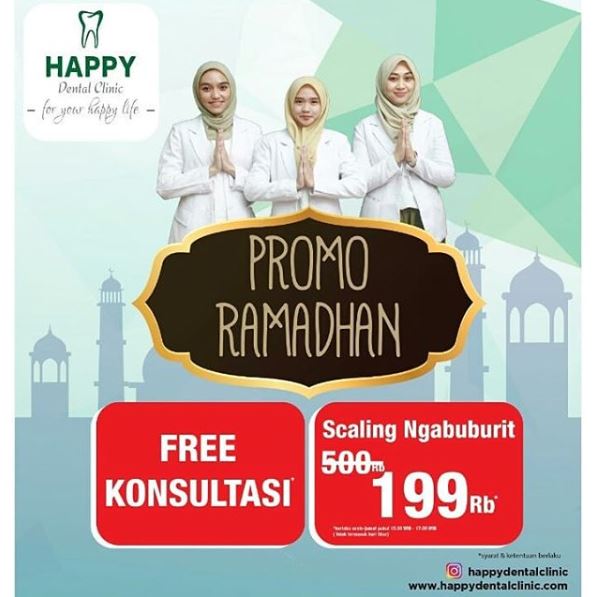  Ramadan Promotions from Happy Dental Clinic May 2018