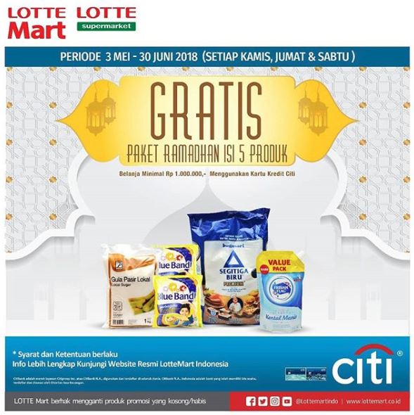  Free Ramadan Package from Lotte Mart May 2018